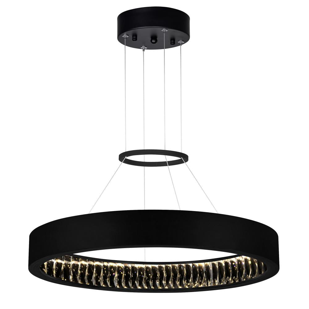 CWI Lighting 1040P26-101 Chandelier Contemporary - Black