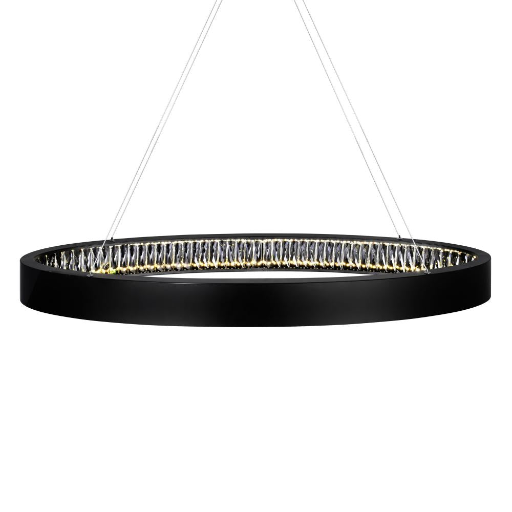 CWI Lighting 1040P42-101-O Chandelier Contemporary - Black