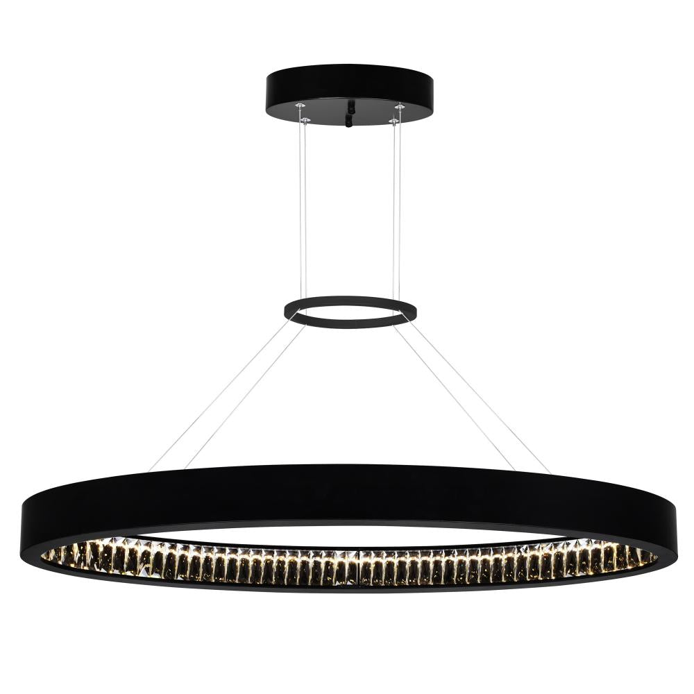 CWI Lighting 1040P42-101-O Chandelier Contemporary - Black