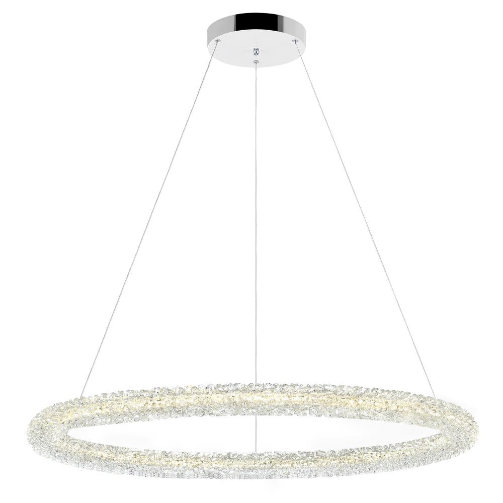 CWI Lighting 1042P32-601-R Chandelier Contemporary - Chrome