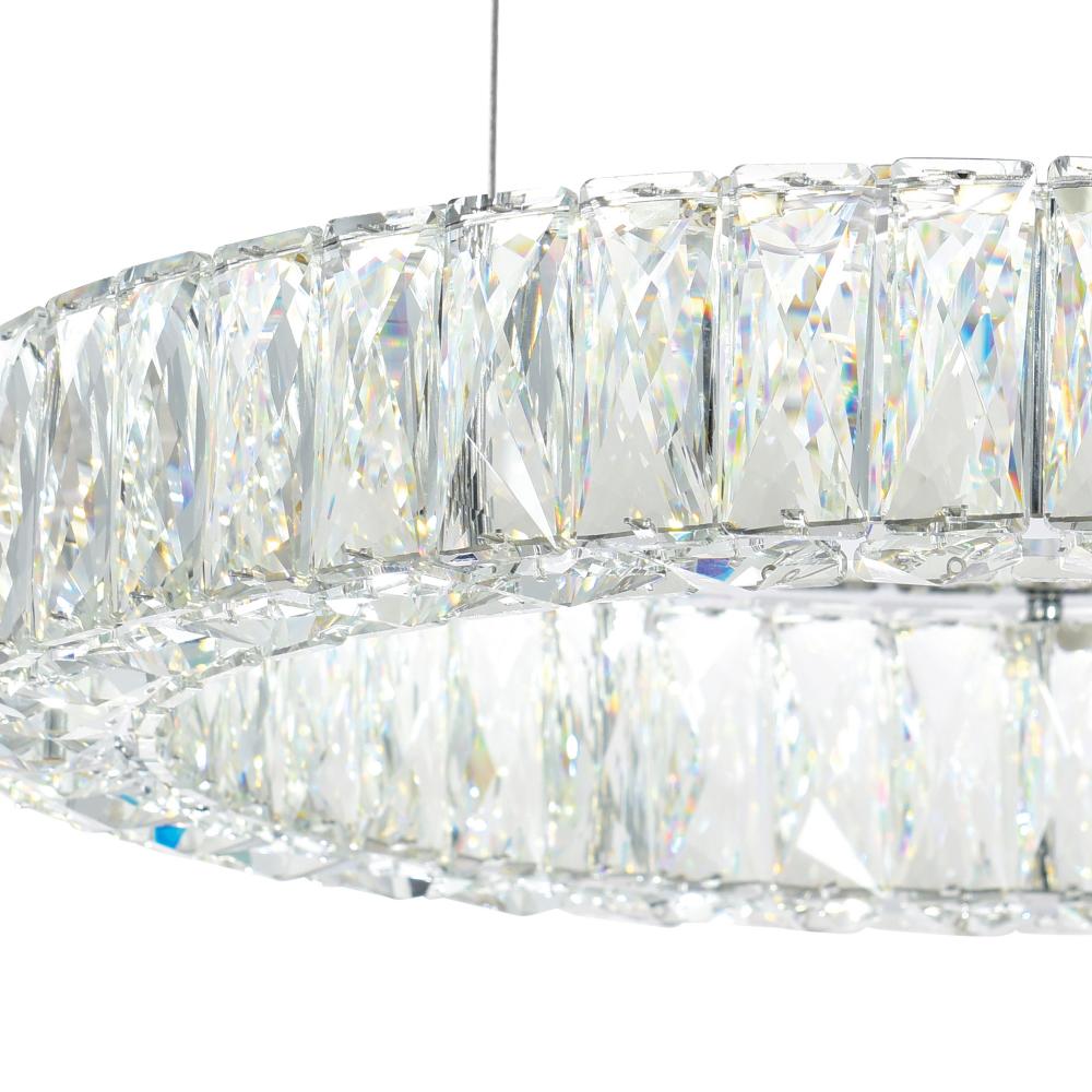 CWI Lighting 1044P32-601-R-3C Chandelier Contemporary - Chrome