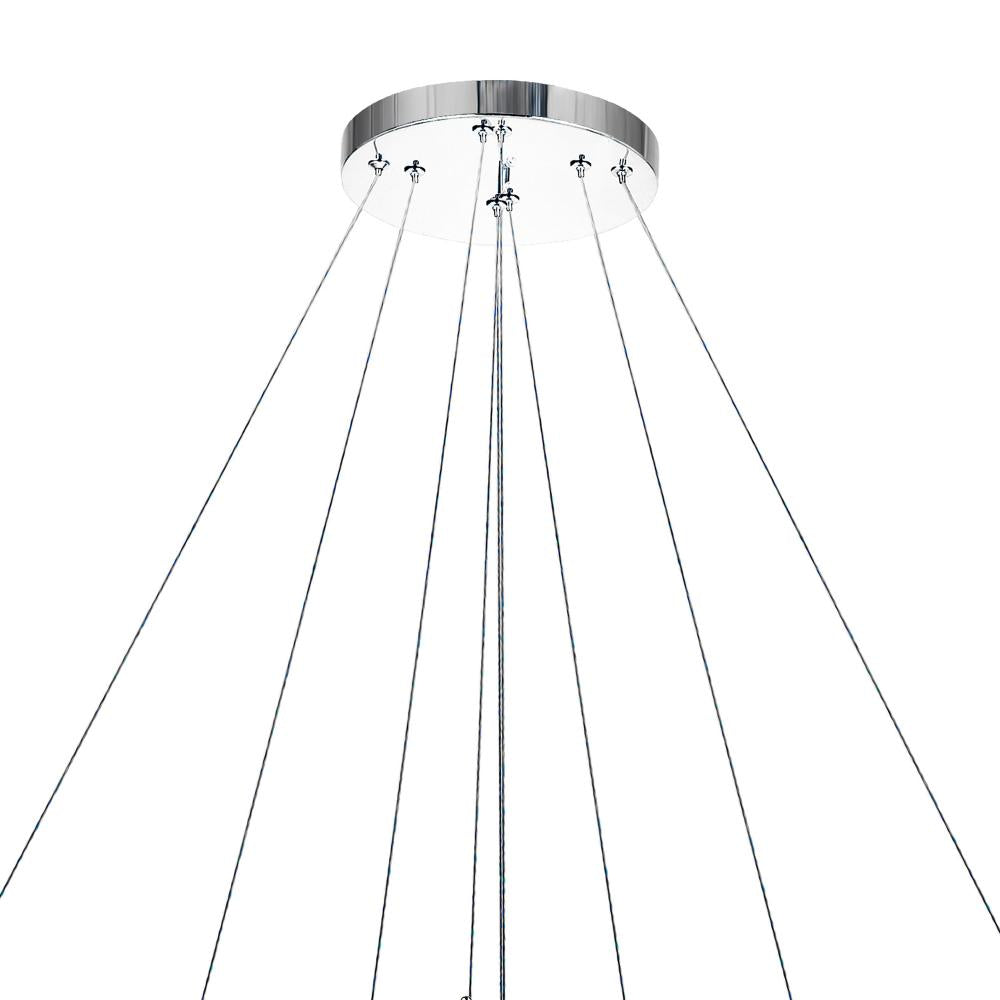 CWI Lighting 1044P32-601-R-3C Chandelier Contemporary - Chrome