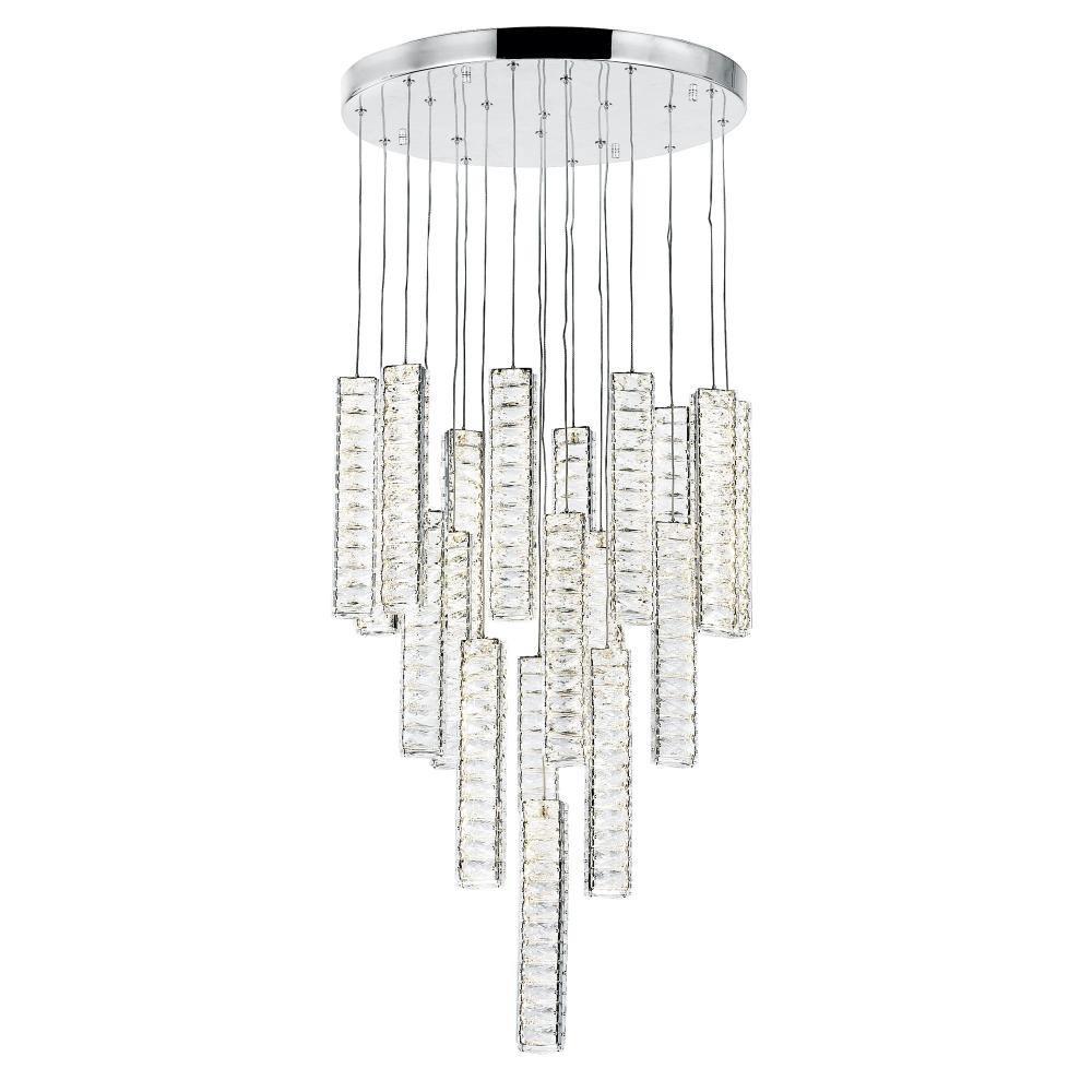 CWI Lighting 1046P20-19-601 Chandelier Contemporary - Chrome