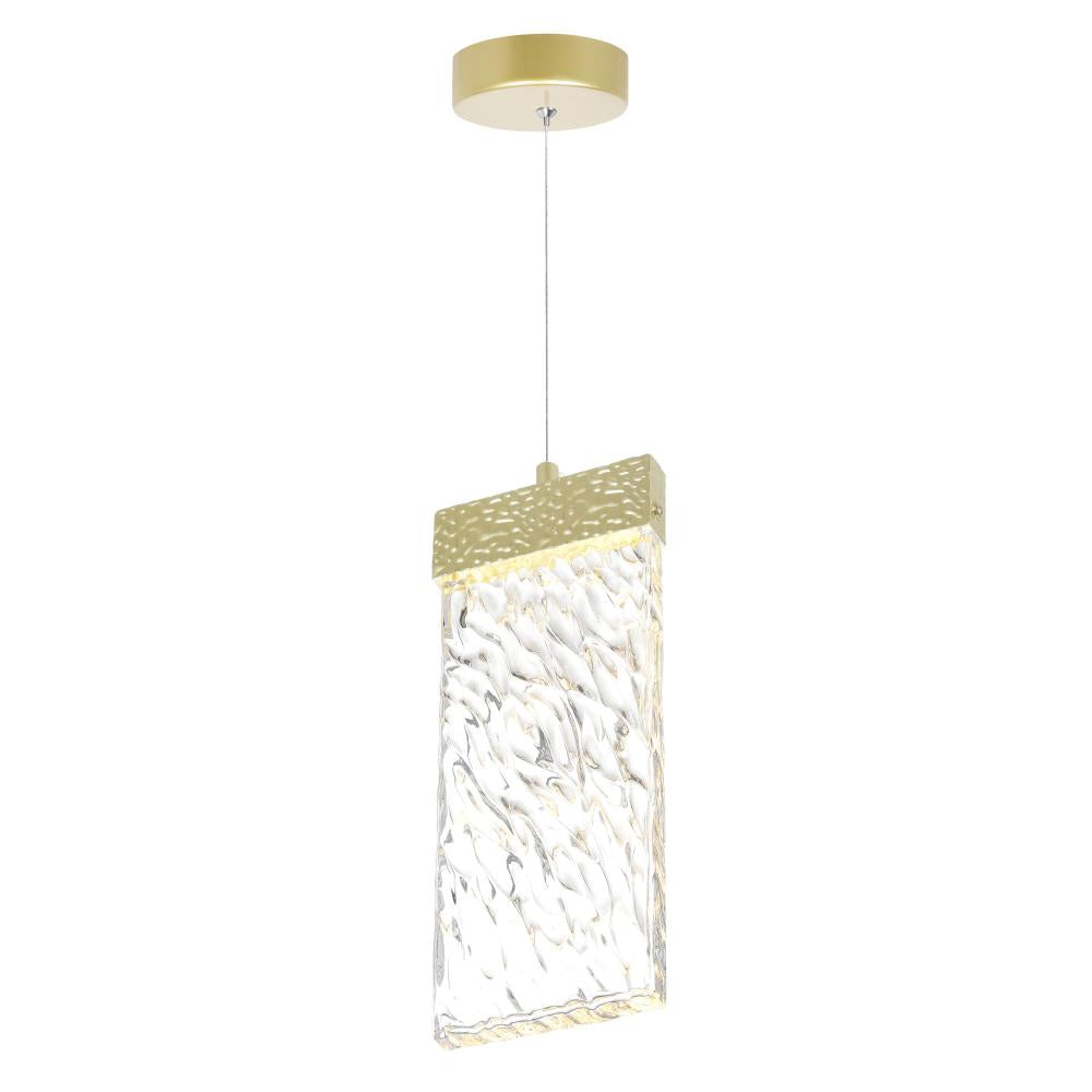 CWI Lighting 1090P5-1-620-A Mini Pendant Contemporary - Gold