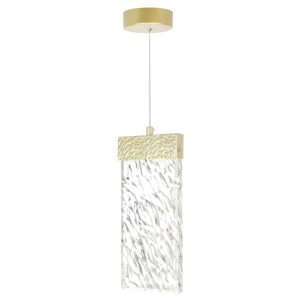 CWI Lighting 1090P5-1-620-A Mini Pendant Contemporary - Gold