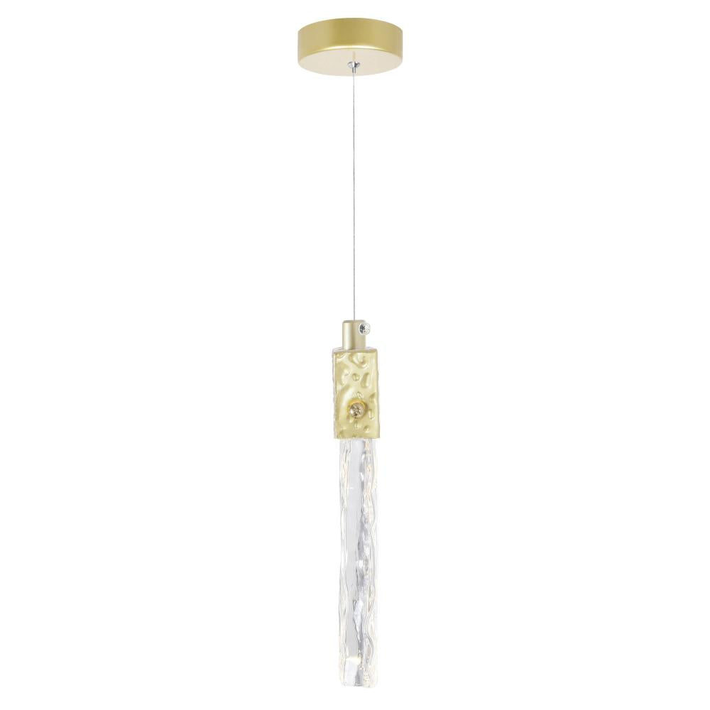 CWI Lighting 1090P6-1-620 Mini Pendant Contemporary - Gold