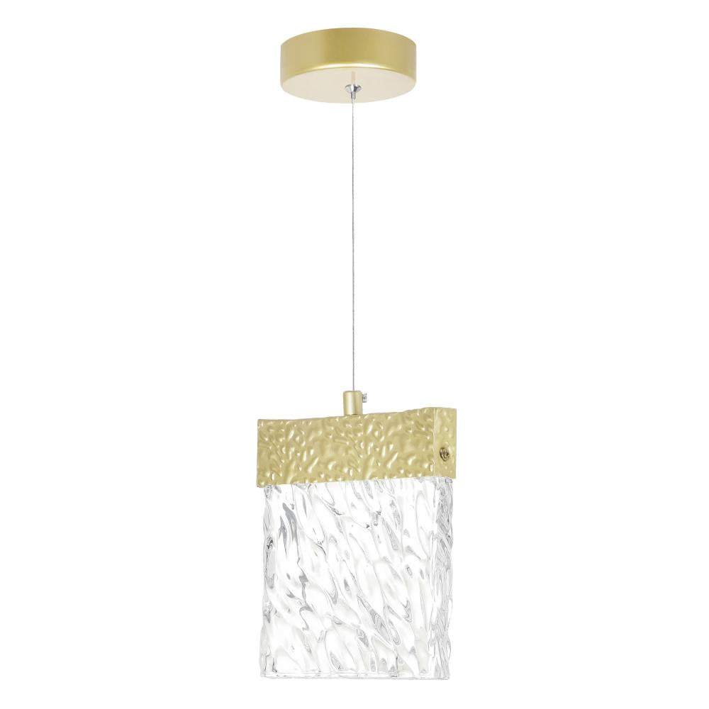 CWI Lighting 1090P6-1-620 Mini Pendant Contemporary - Gold