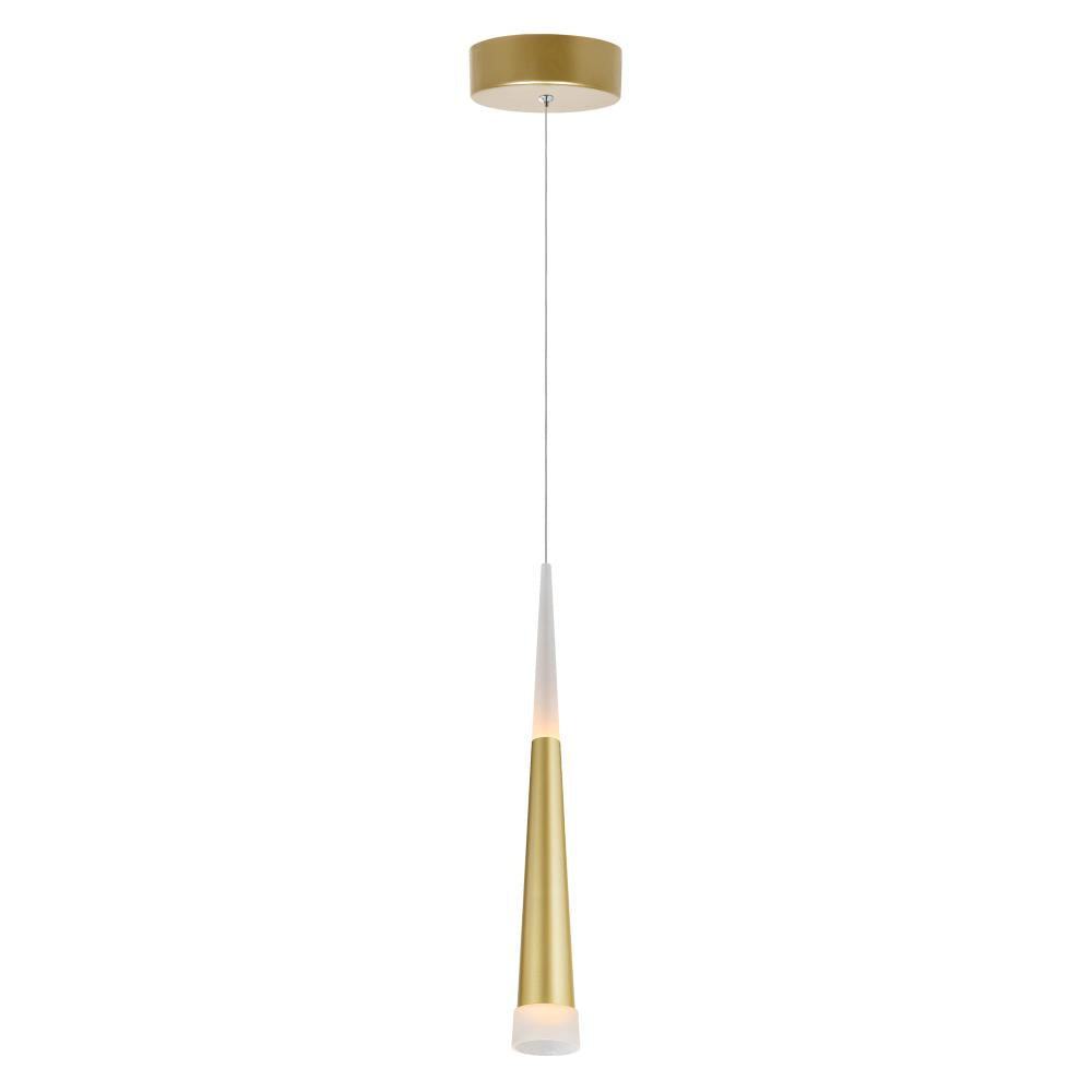 CWI Lighting 1103P5-1-602 Mini Pendant Contemporary - Gold