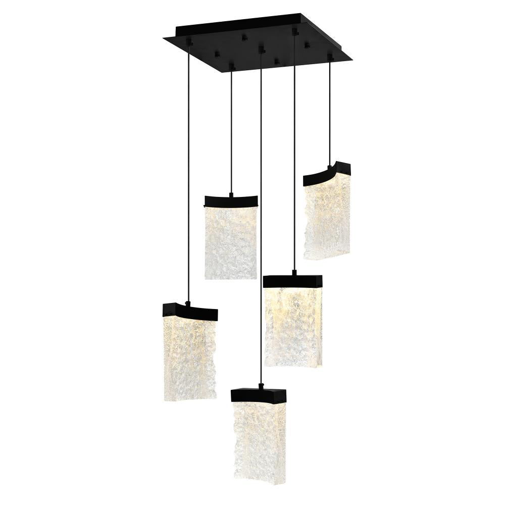 CWI Lighting 1587P12-5-101 Mini Pendant - Black