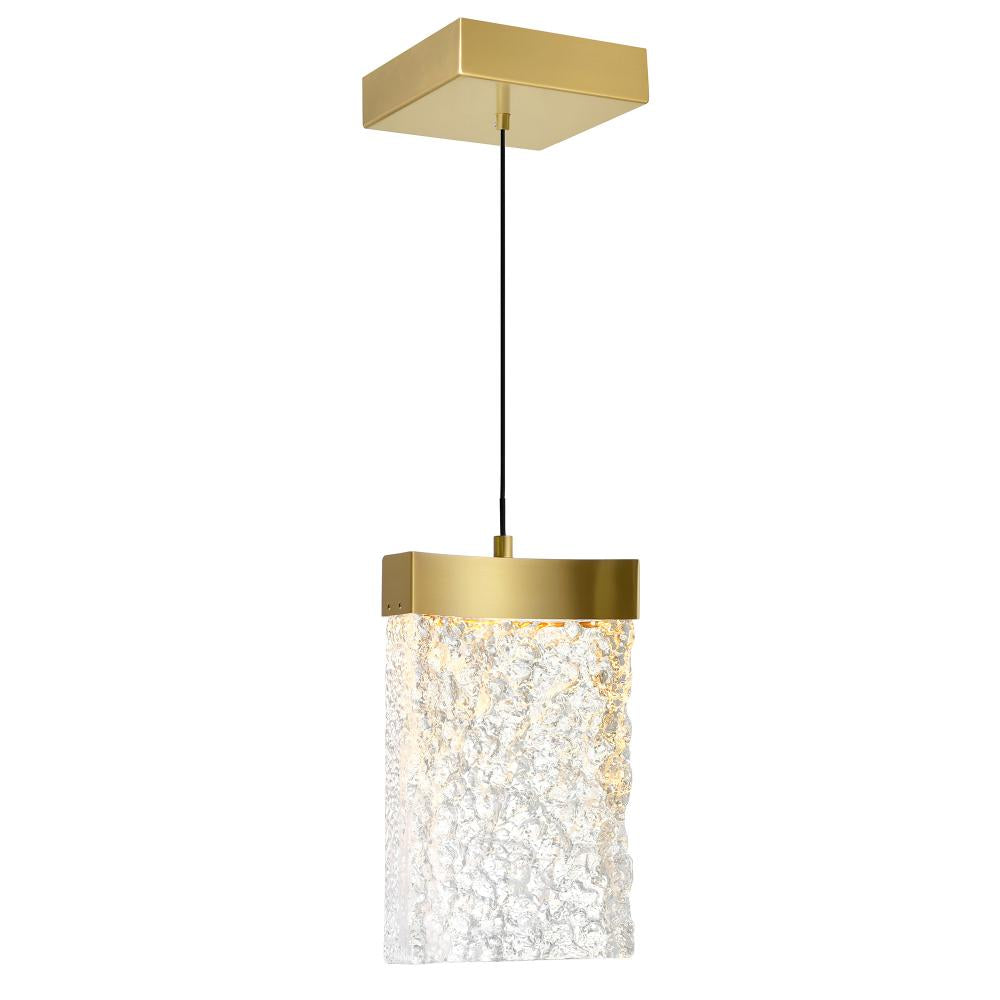 CWI Lighting 1587P6-1-624 Mini Pendant - Brass