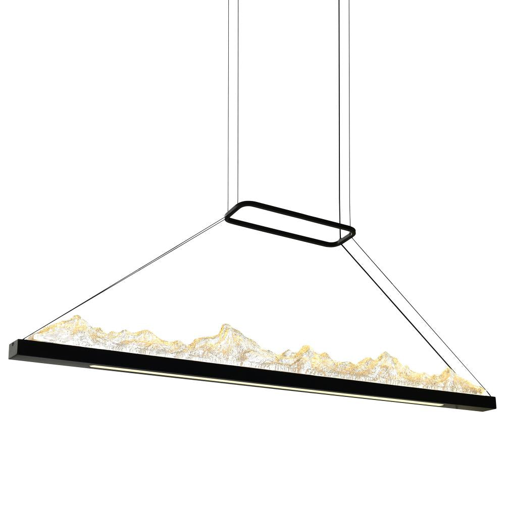 CWI Lighting 1601P48-101 Chandelier - Black