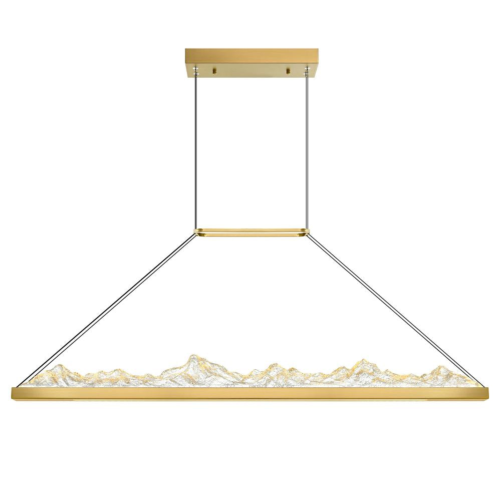 CWI Lighting 1601P48-624 Chandelier - Brass