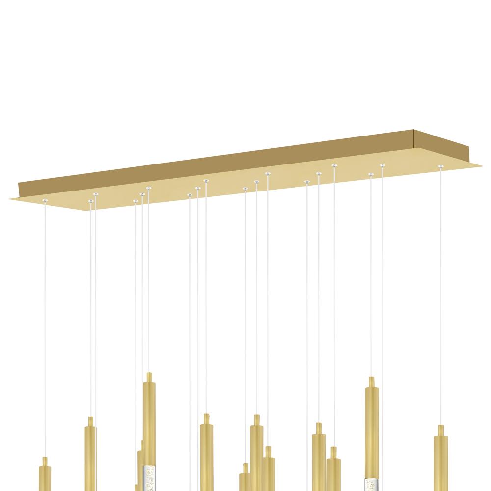 CWI Lighting 1703P48-18-602-RC Chandelier - Satin Gold