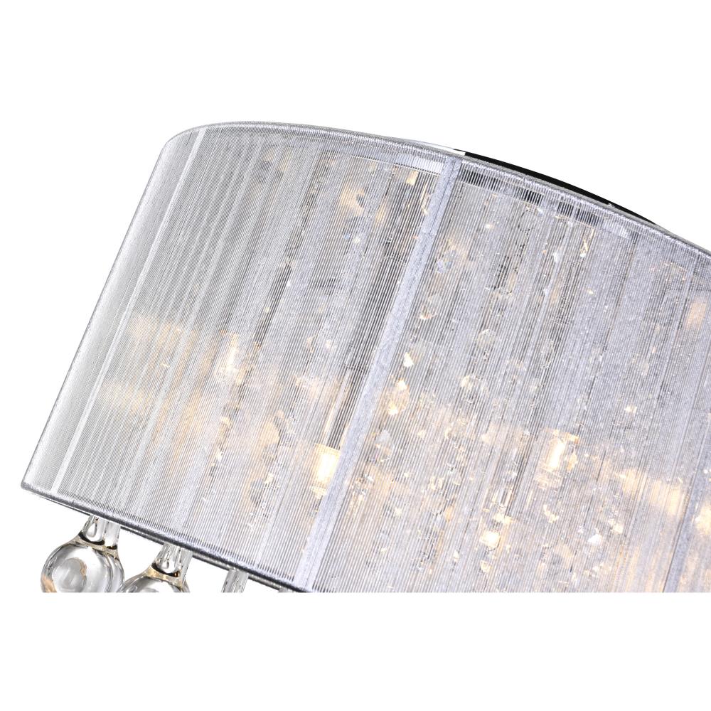 CWI Lighting 5006C14C-R (S) Flush Mount Contemporary - Chrome