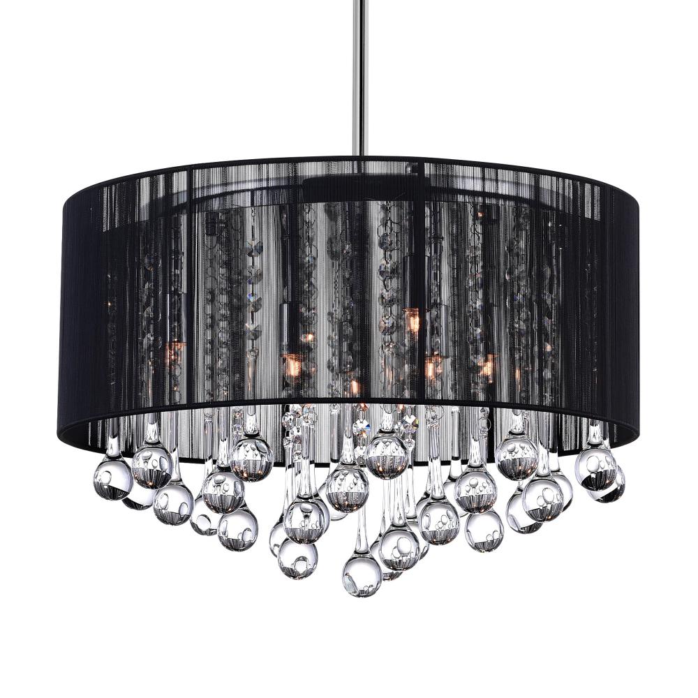 CWI Lighting 5006P18C-R(B) Chandelier Contemporary - Chrome