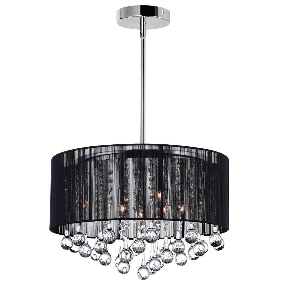 CWI Lighting 5006P18C-R(B) Chandelier Contemporary - Chrome