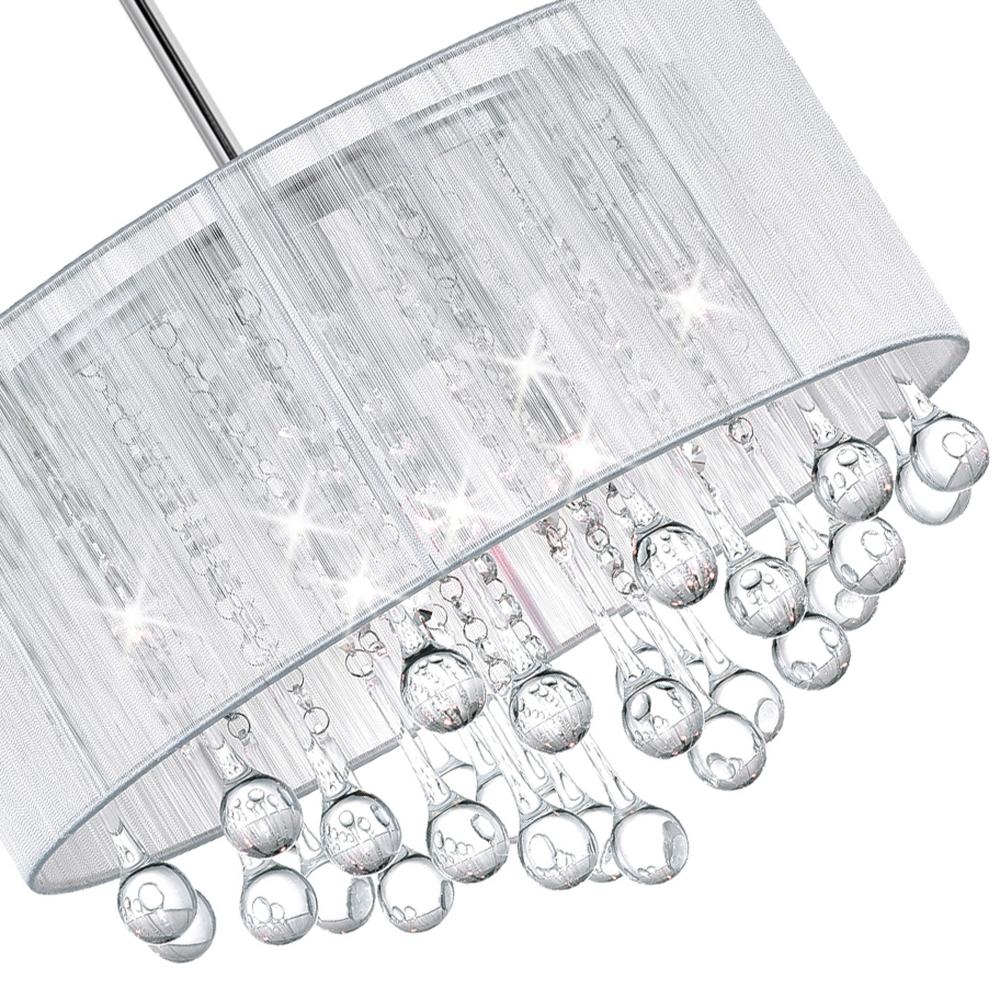 CWI Lighting 5006P18C-R(W) Chandelier Contemporary - Chrome