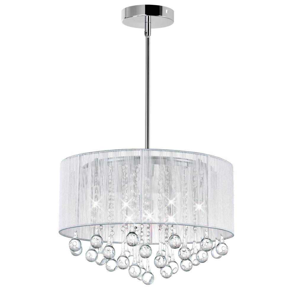 CWI Lighting 5006P18C-R(W) Chandelier Contemporary - Chrome