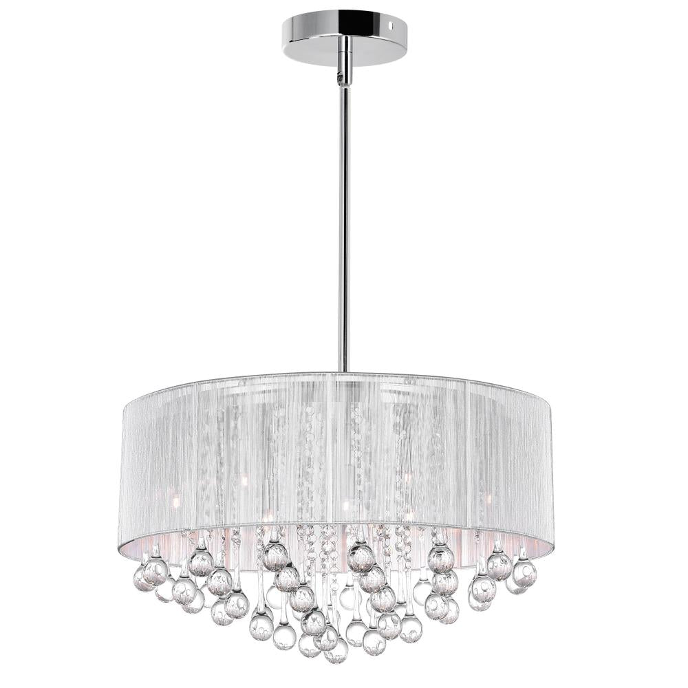 CWI Lighting 5006P22C-R(W) Chandelier Contemporary - Chrome