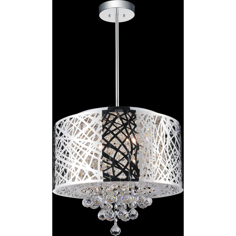 CWI Lighting 5008P16ST-R Chandelier Contemporary - Chrome