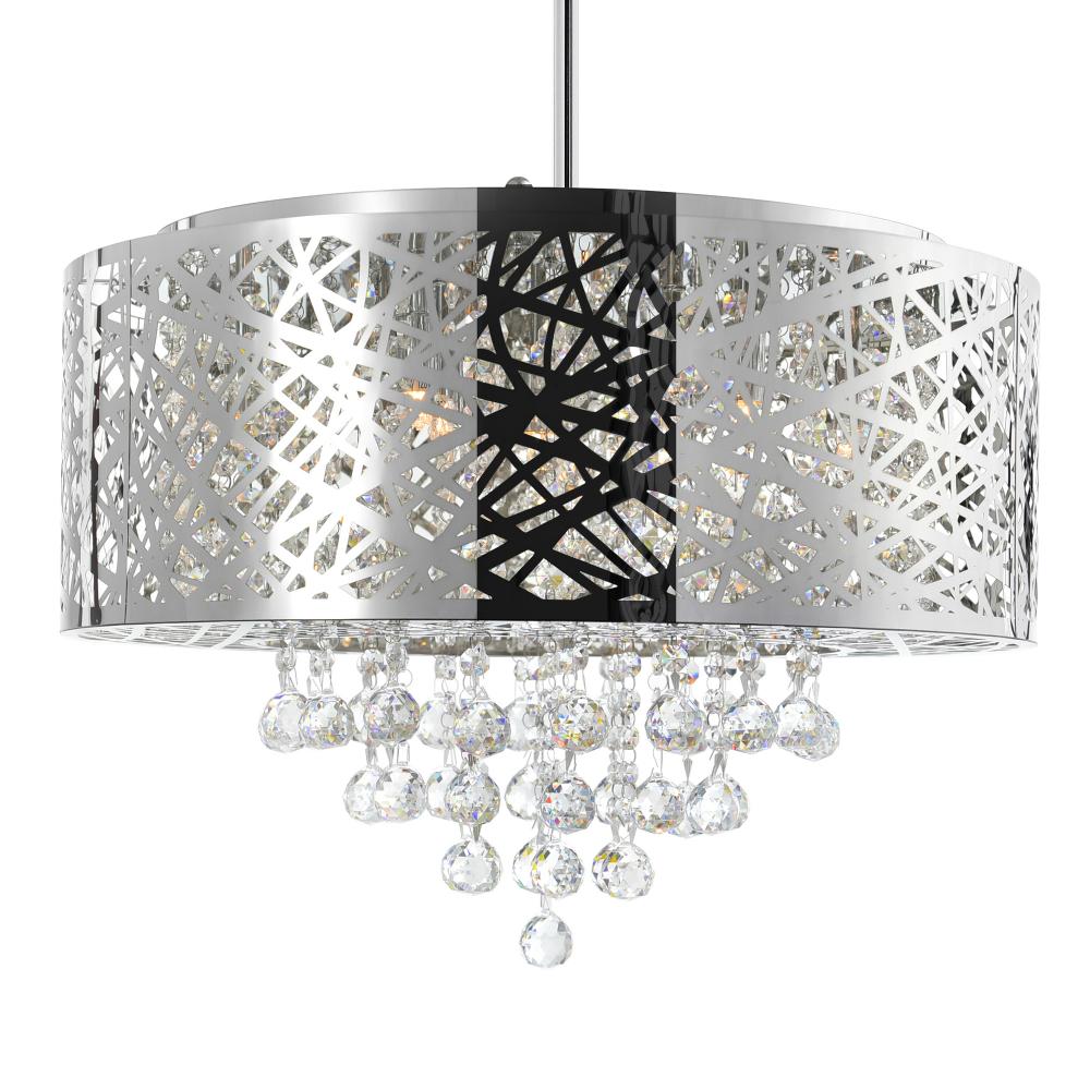 CWI Lighting 5008P22ST-R Chandelier Contemporary - Chrome