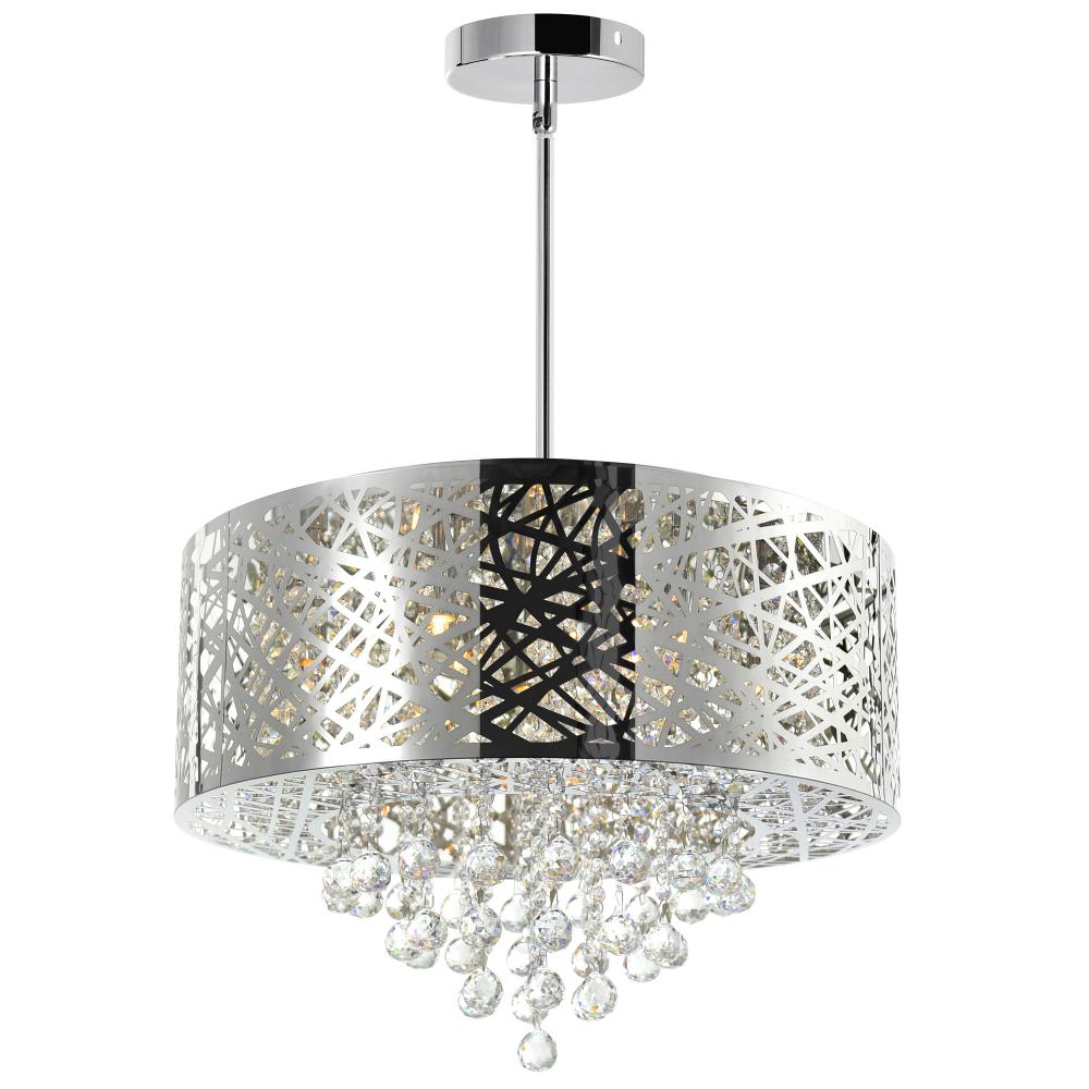 CWI Lighting 5008P22ST-R Chandelier Contemporary - Chrome