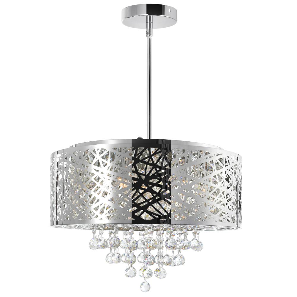 CWI Lighting 5008P22ST-R Chandelier Contemporary - Chrome