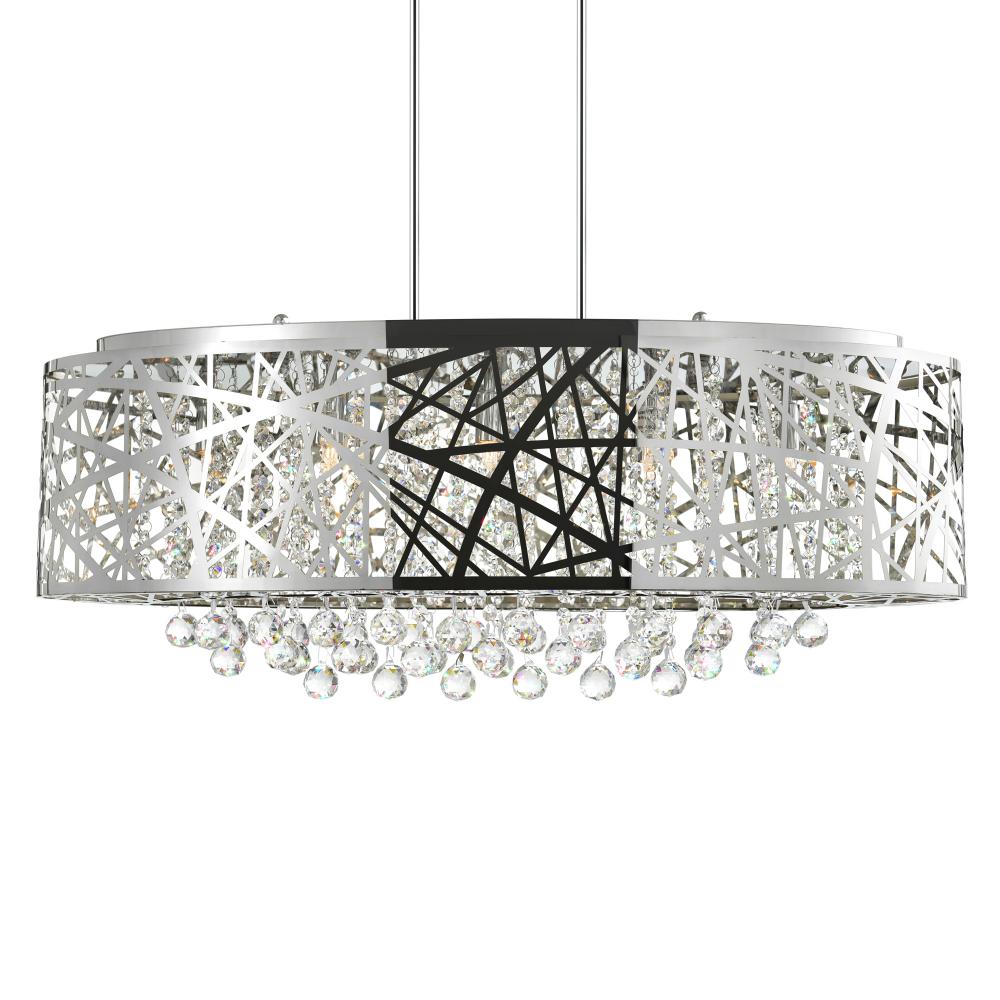 CWI Lighting 5008P32ST-O Chandelier Contemporary - Chrome