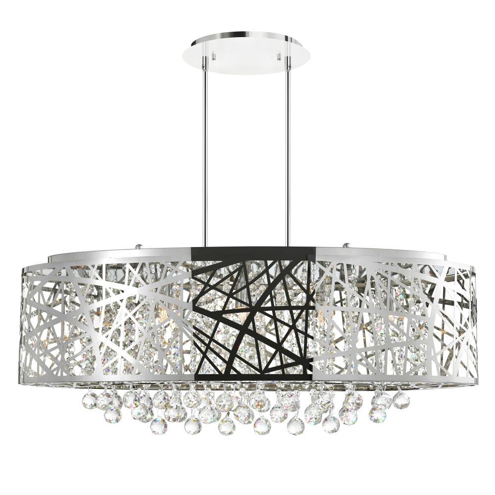 CWI Lighting 5008P32ST-O Chandelier Contemporary - Chrome