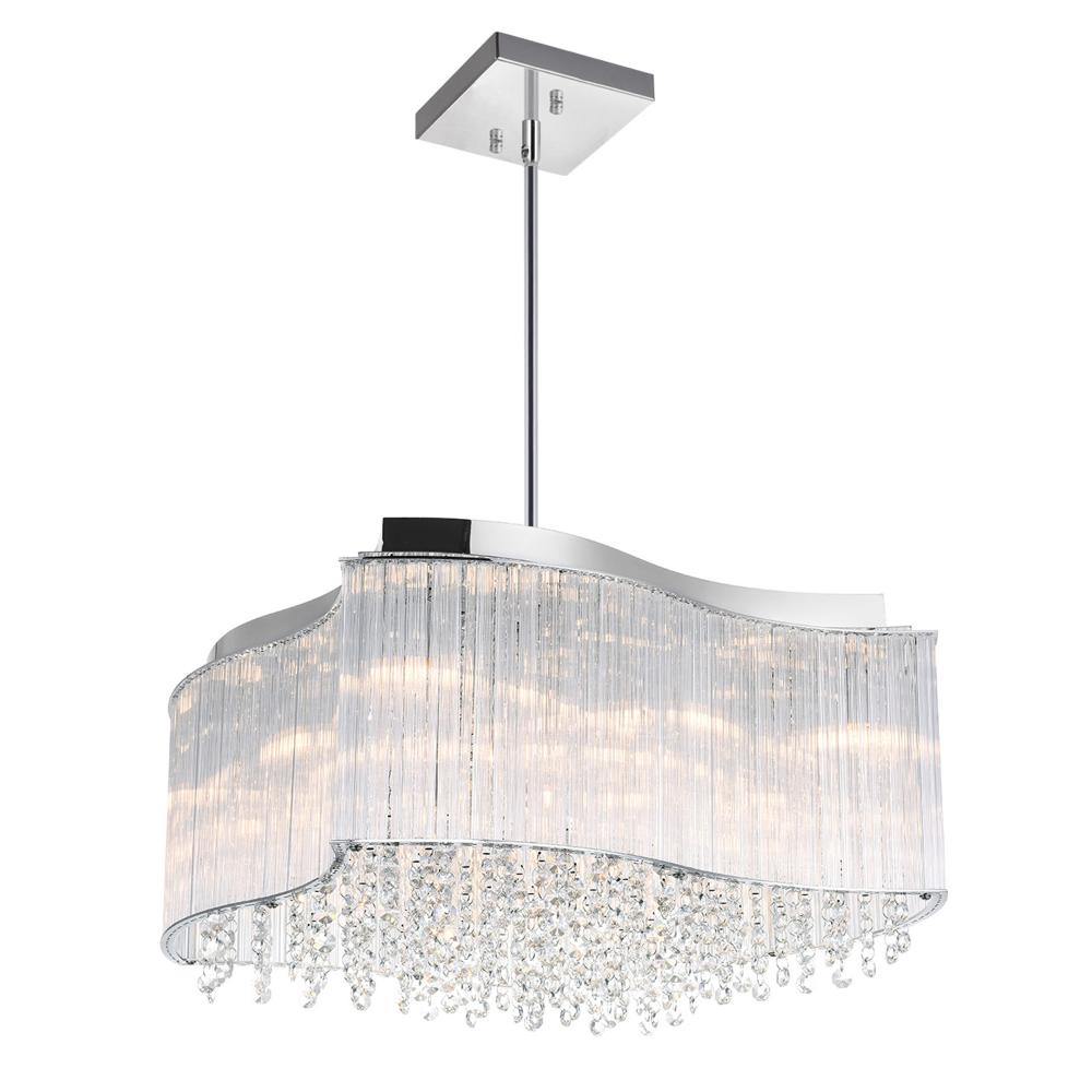 CWI Lighting 5320P20C-S Chandelier Crystal - Chrome