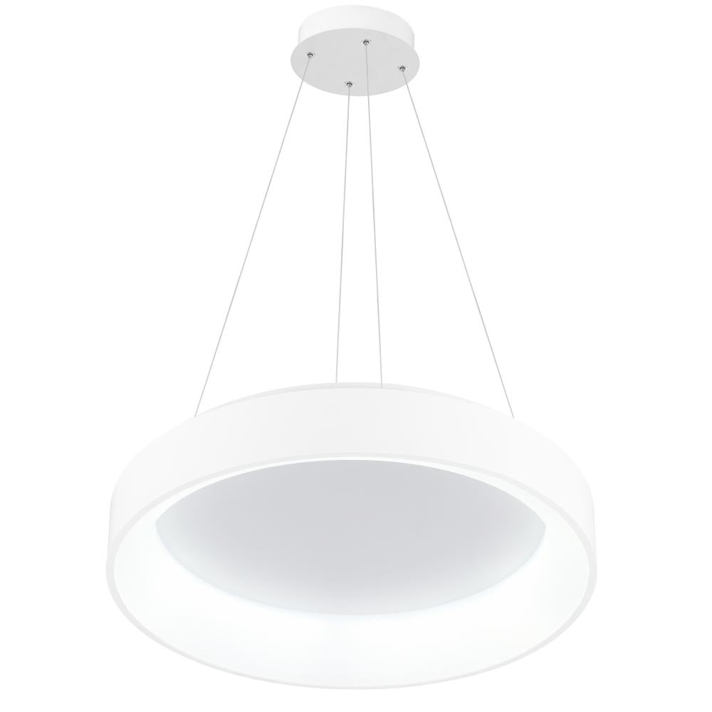 CWI Lighting 7103P24-1-104 Pendant Contemporary - White