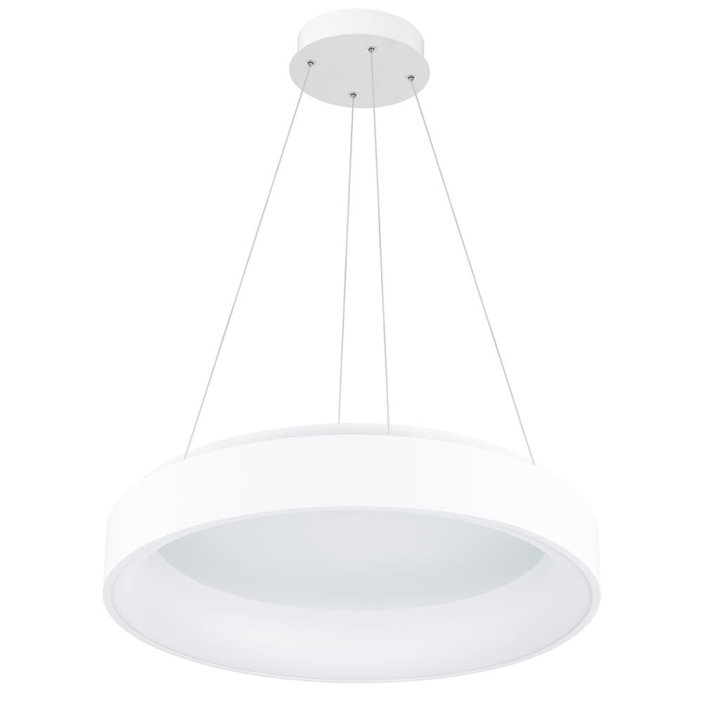 CWI Lighting 7103P24-1-104 Pendant Contemporary - White