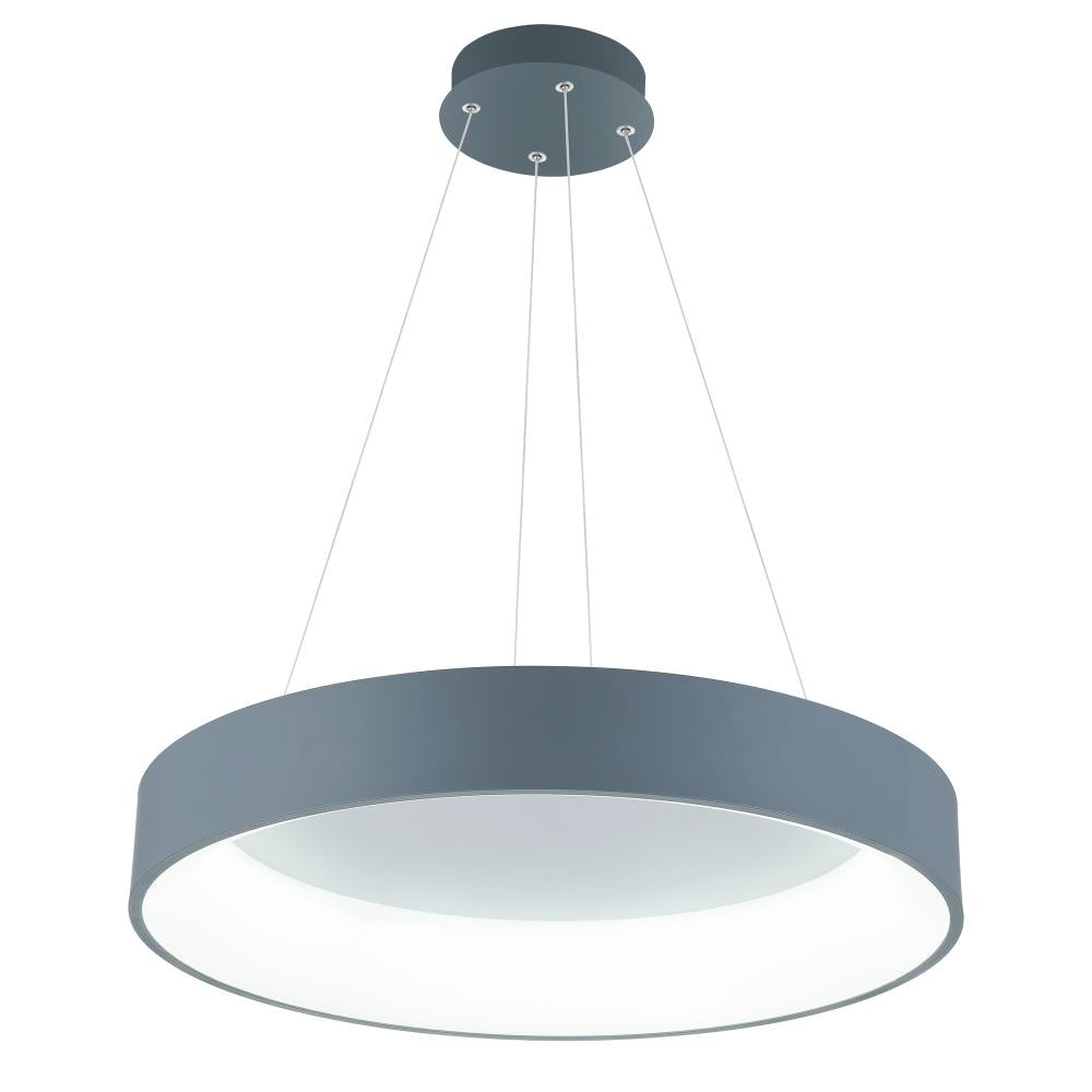 CWI Lighting 7103P24-1-167 Pendant Contemporary - Combination Finishes