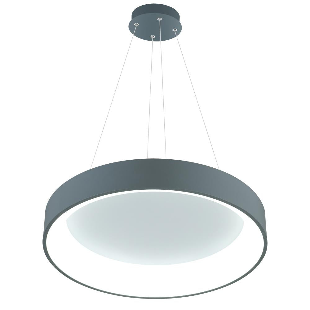 CWI Lighting 7103P24-1-167 Pendant Contemporary - Combination Finishes