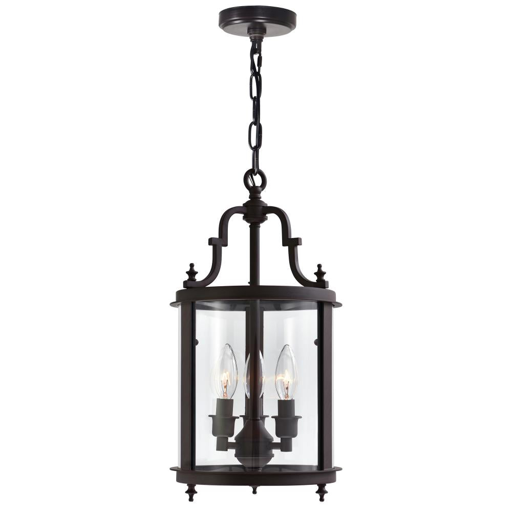 CWI Lighting 9809P9-3-109 Mini Pendant Country Rustic - Bronze