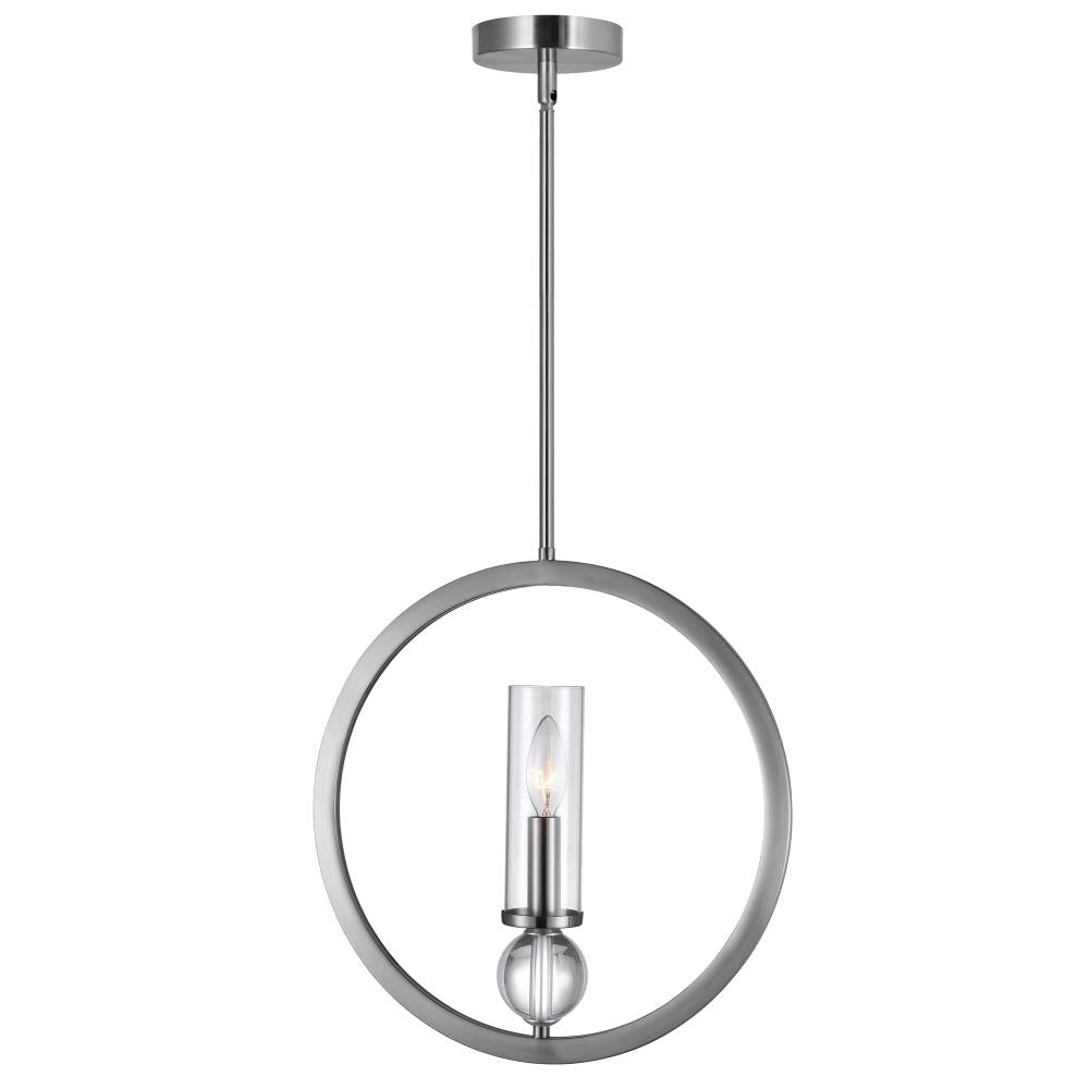 CWI Lighting 9951P15-1-606 Pendant Transitional - Nickel