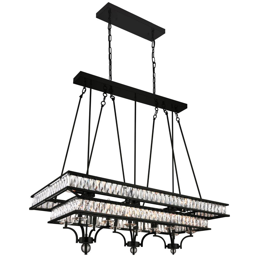 CWI Lighting 9972P47-20-101 Chandelier - Black