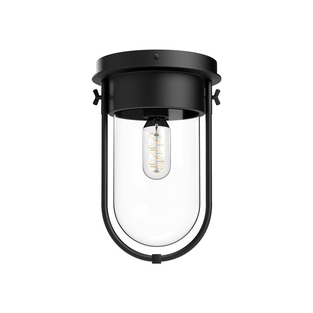 Alora Lighting CYRUS FM539008MBCL Flush Mount Modern - Matte Black