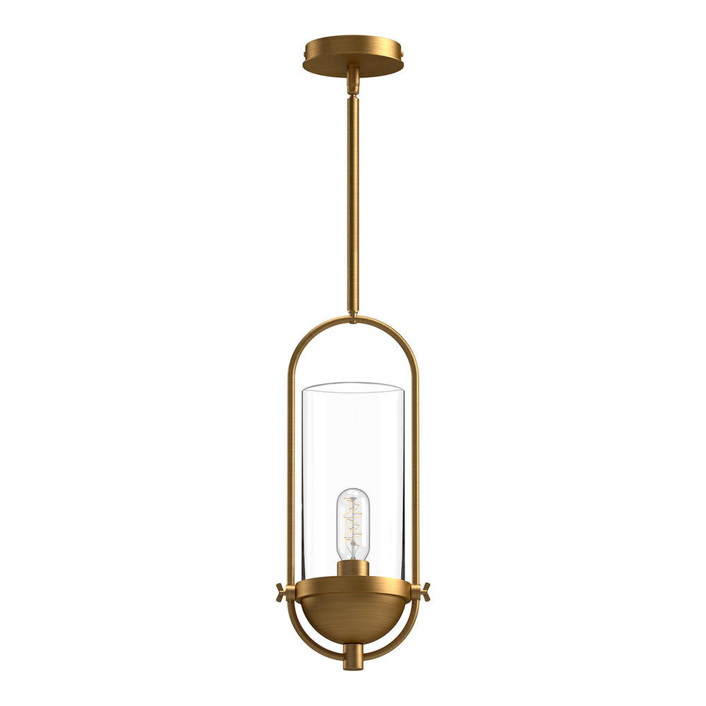 Alora Lighting CYRUS PD539018AGCL Pendant Modern - Aged Gold