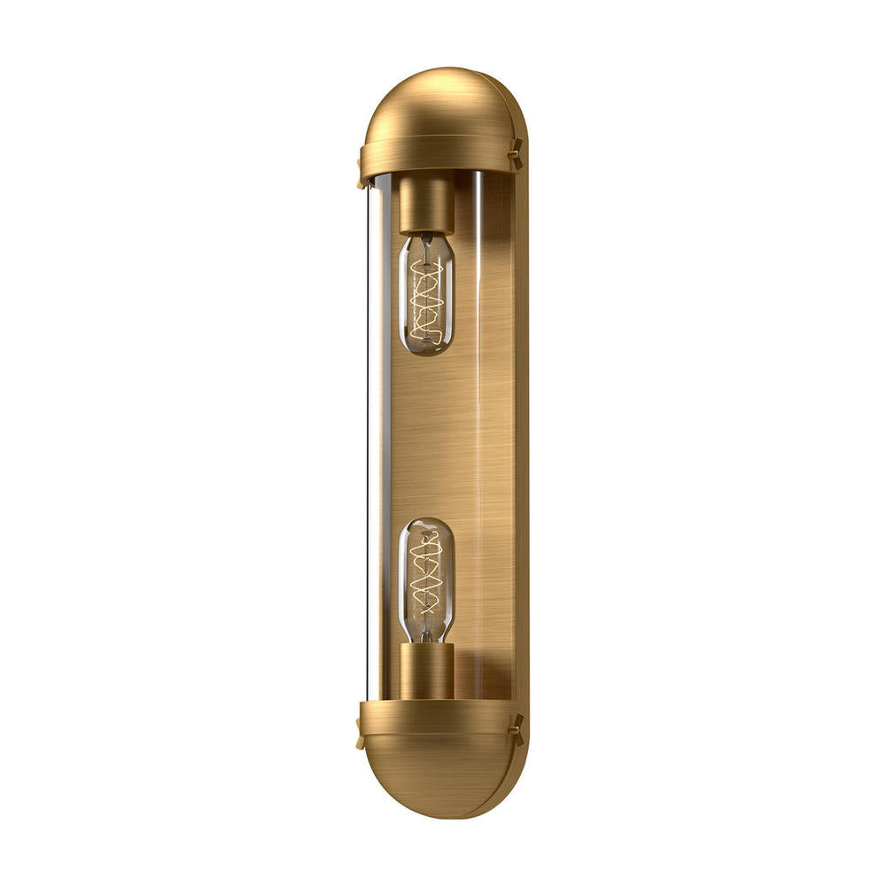 Alora Lighting CYRUS VL539221AGCL Bathroom Fixture Modern - Aged Gold