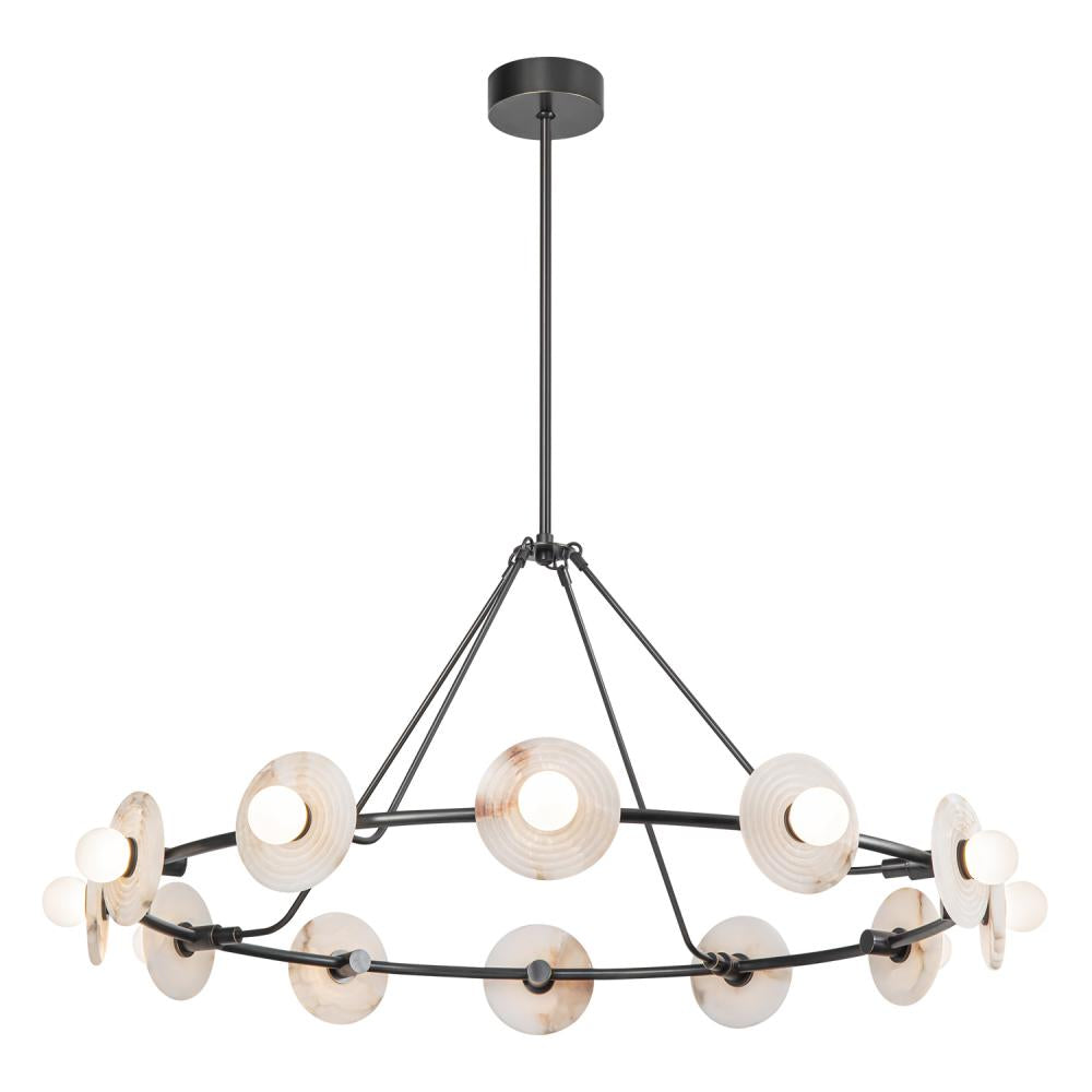 Alora Lighting DAHLIA CH346046UBAR Chandelier - Urban Bronze