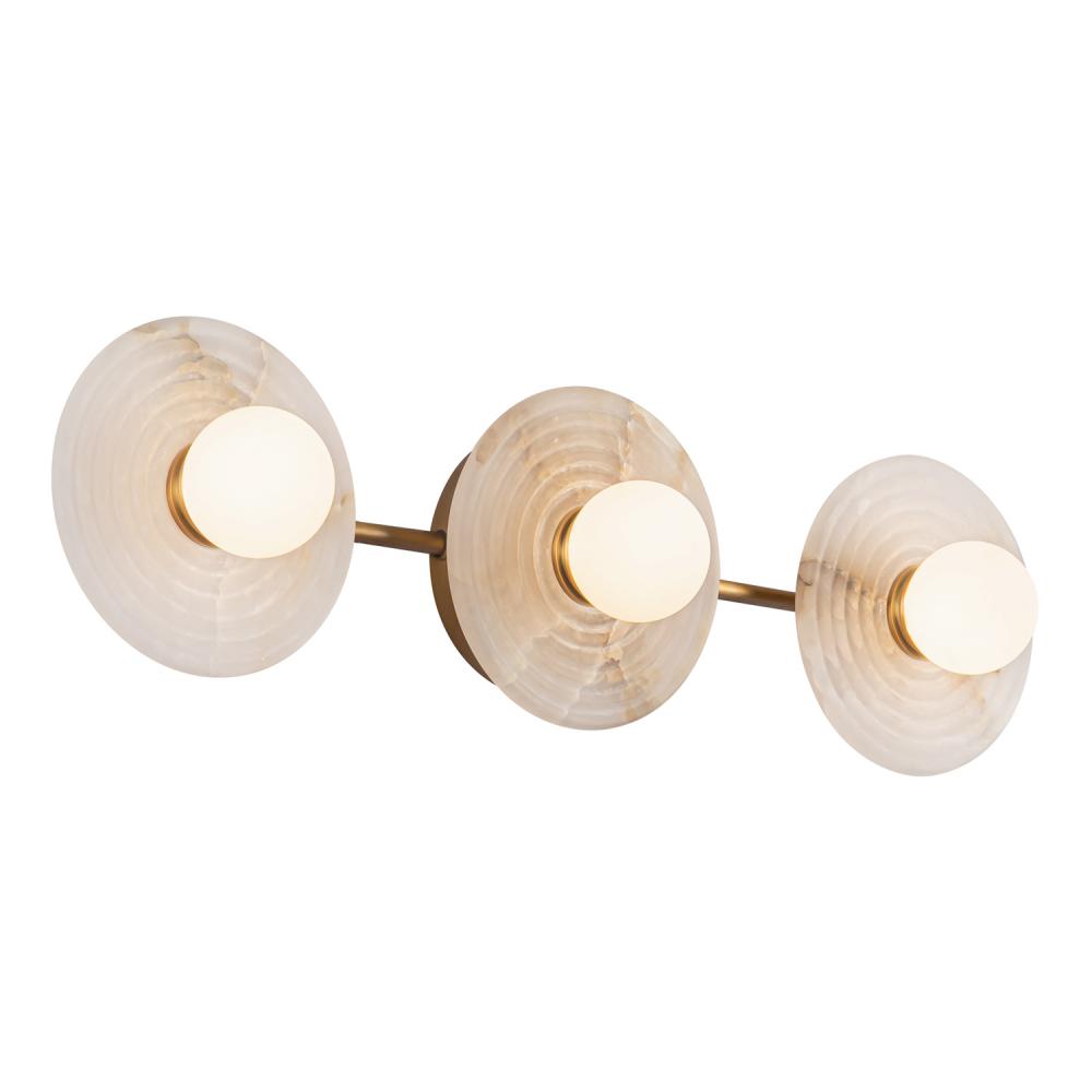 Alora Lighting DAHLIA WV346322VBAR Bathroom Fixture - Vintage Brass