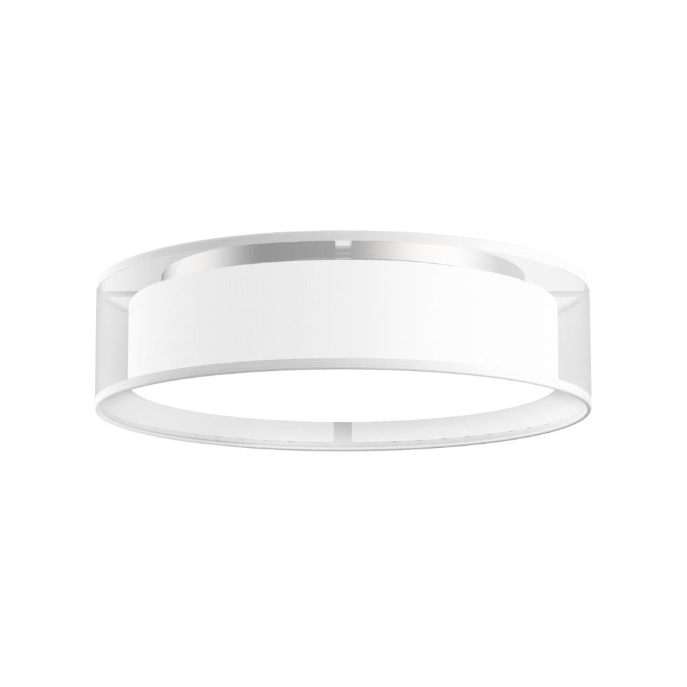 Kuzco Lighting Inc. DALTON FM7916-WOR-5CCT Flush Mount - White Organza