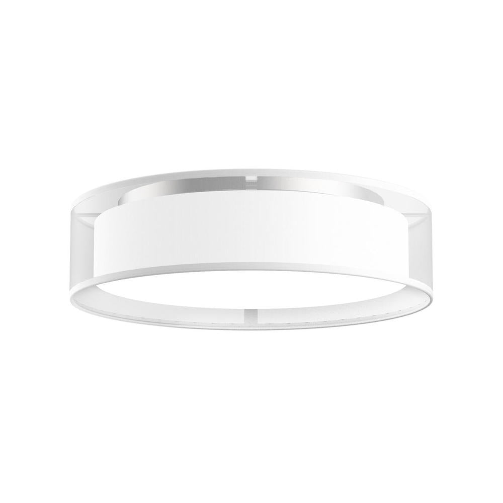 Kuzco Lighting Inc. DALTON FM7916-WOR Flush Mount Transitional - White Organza