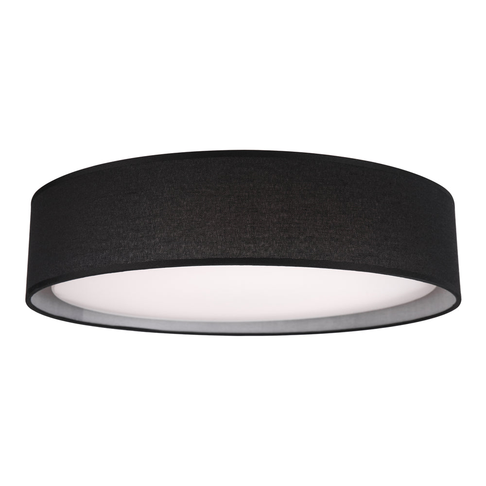Kuzco Dalton FM7920-BK-5CCT Flush Mount, 30W, Black