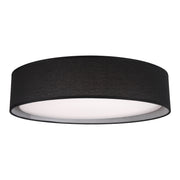 Dalton 20-in Black LED Flush Mount