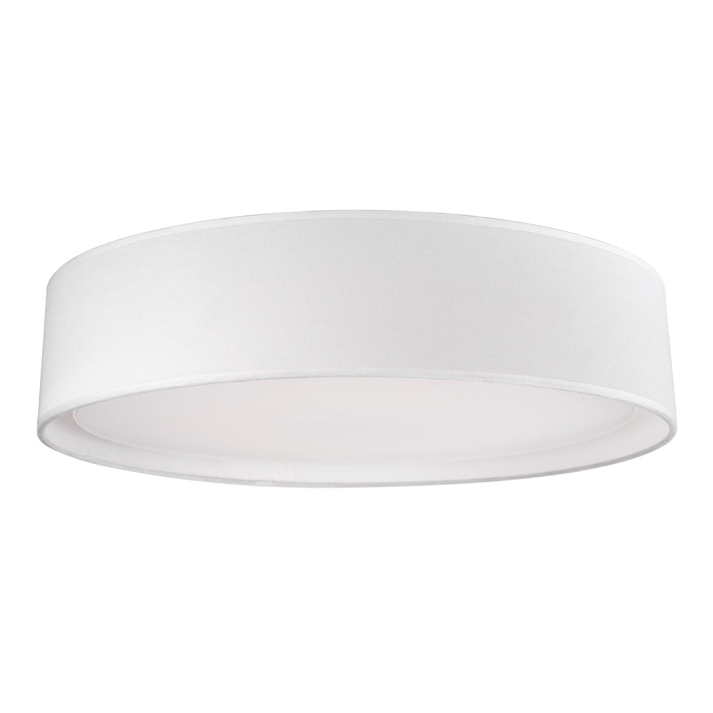 Kuzco Dalton FM7920-WH-5CCT Flush Mount, UL Damp Rated, White
