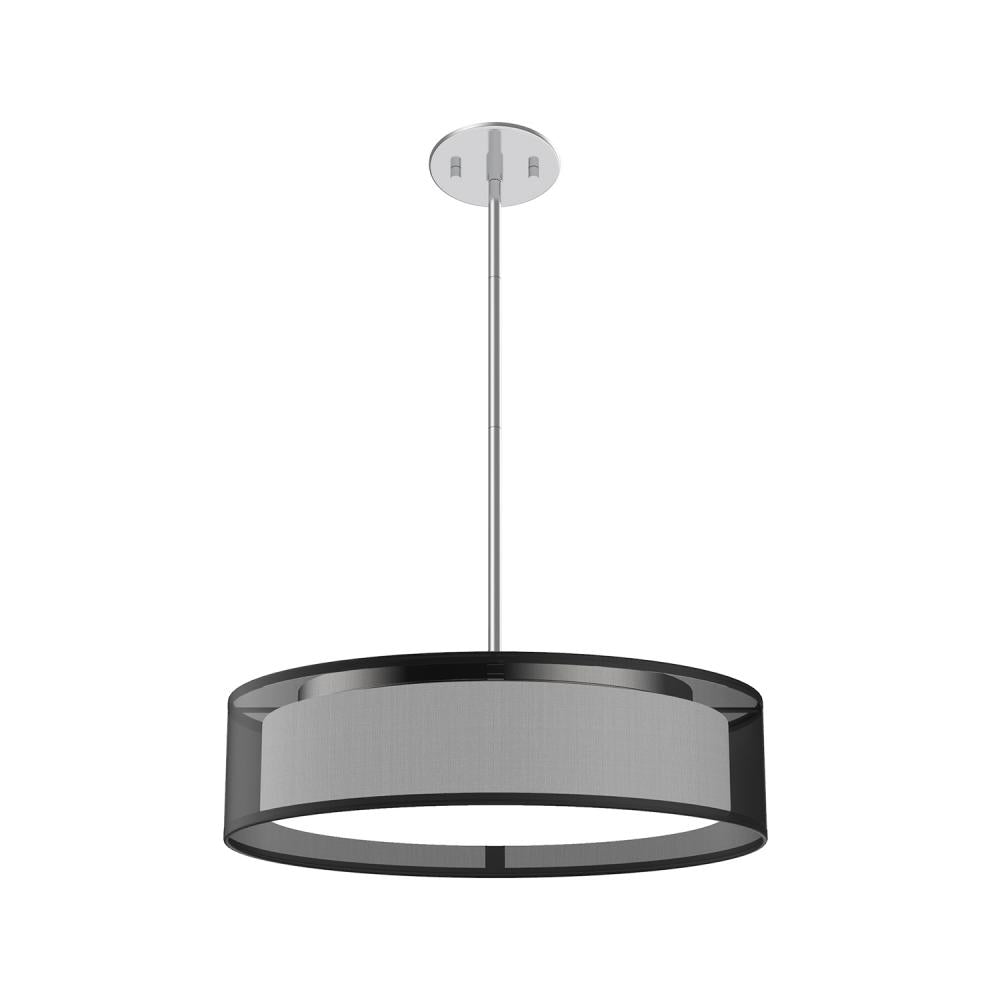 Kuzco Lighting Inc. DALTON PD7916-BOR-5CCT Pendant - Black Organza