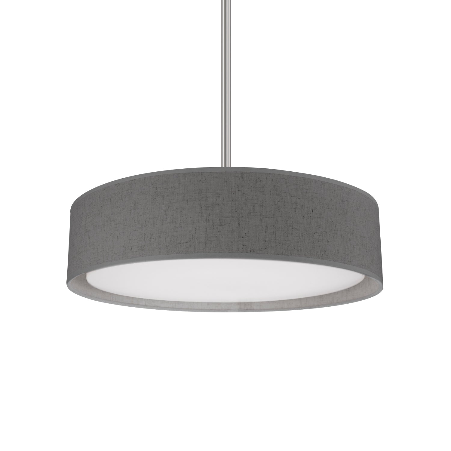 Dalton 16-in Gray LED Pendant