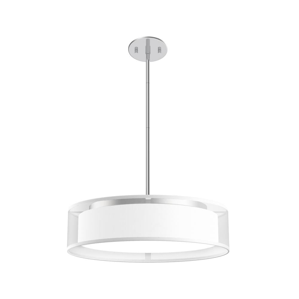 Kuzco Lighting Inc. DALTON PD7916-WOR-5CCT Pendant - White Organza